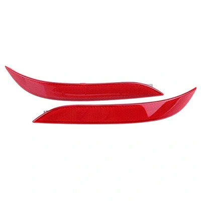 Abbildung von Nikou Stoßstangenreflektor, 2 Stück Stoßfänger hinten Links und Rechts Reflektor für 5 Series E60 2003 2007 63146915039 63146915040