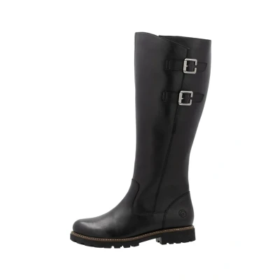 Abbildung von Remonte Plateaustiefel, Damen, Größe: 38, Graphitschwarz Schuhe