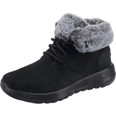 Abbildung von Skechers ON THE GO JOY Schnürstiefelette, Damen, Größe: 40, Black/grey Schuhe