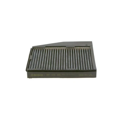 Abbildung von BOSCH 1 987 432 365 Innenraumfilter Aktivkohlefilter 224 215,5 30 FIAT: Punto II Schrägheck, Idea, Doblo I Kombi, LANCIA: Ypsilon II, Musa