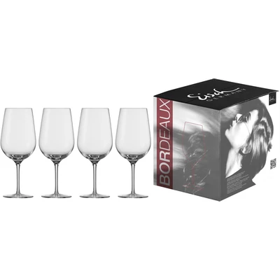 Abbildung von Eisch Germany Rotweinglas &quot;Vinezza&quot;, (Set, 4 tlg.), (Bordeauxglas), Bleifrei, 655 ml, teilig