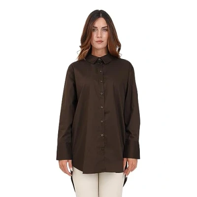Abbildung von JDY Jdymio LONG Hemdbluse, Damen, Größe: 36, Braun
