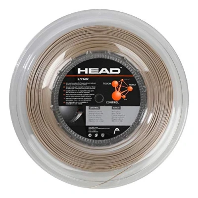 Abbildung von HEAD Unisex Adult Lynx Rolle Tennis Saite, Champagne, 1.25 mm / 17 g