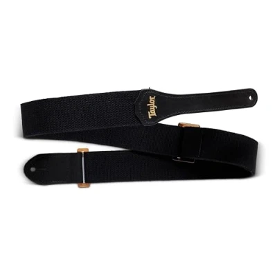 Abbildung von Taylor GS Mini Gurt, Baumwolle, 5,1 cm, verstellbar, Schwarz