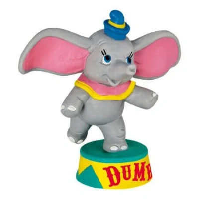 Abbildung von Bullyland 12436 Spielfigur Walt Disney Dumbo, ca. 7,1 cm, detailgetreu, ideal als kleines Geschenk für Kinder ab 3 Jahren