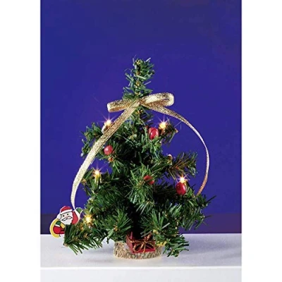 Abbildung von Gro&szlig;er Weihnachtsbaum mit 6 Birnchen, f&uuml;r Puppenhaus