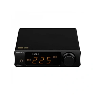 Abbildung von Toping DX3 Pro+ Kopfhörerverstärker mit Bluetooth (schwarz)