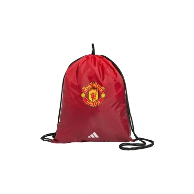 Abbildung von adidas Performance Manchester United HOME GYM Sportbeutel Mufc red black white, Größe: One Size, white