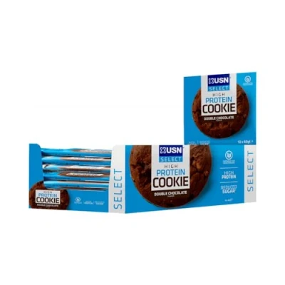 Abbildung von USN Select Cookie (12x60g) Double Chocolate