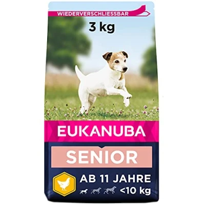 Abbildung von Eukanuba EUK Senior Small Breed Chicken 3KG