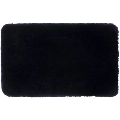 Abbildung von Gözze Deluxe Badteppich Mit extra hohem Flor, 100% Polyester (Mikrofaser), Antirutschbeschichtung, 70 x 120 cm Graphit