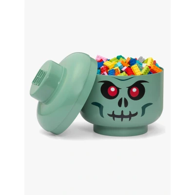 Abbildung von LEGO Aufbewahrungsbox Totenkopf Small, Grün