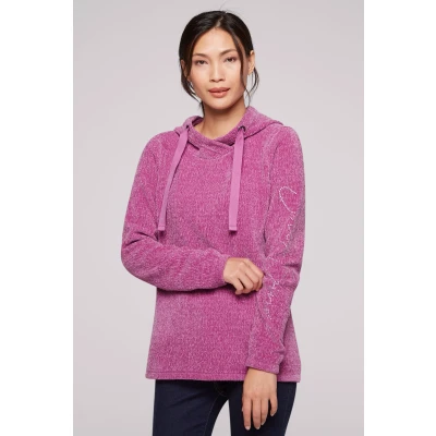 Abbildung von Soccx Kapuzenpullover, Damen, Größe: Large, Iced berry