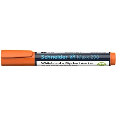 Abbildung von 10 x Schneider Board Marker Maxx 290 nachfüllbar 2 3mm orange