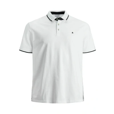 Abbildung von Jack &amp; Jones Jjepaulos Poloshirt, Herren, Größe: 7XL, White