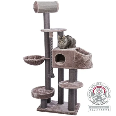 Abbildung von Trixie Kratzbaum XXL Andres für große Katzen, Cappuccino, 70 x 190 148 cm