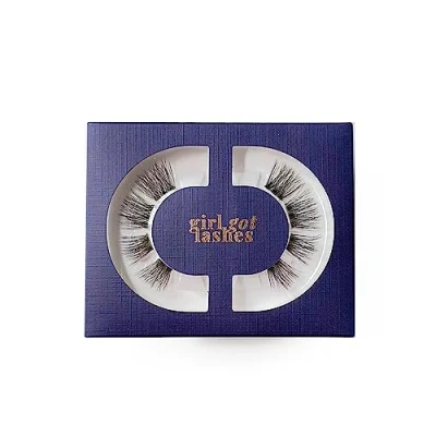 Abbildung von GirlGotLashes Mini Box Cat Eye Edition N5 Wimpernextensions für Zuhause 1 Wimpern Paar Fake Lashes mit 5 7 Tagen Halt Vegan Handgemacht