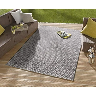Abbildung von NORTHRUGS Teppich &quot;Coin&quot;, rechteckig, In &amp; Outdoor, Wetterfest, Balkon, Sisal Optik, Wohnzimmer,Wasserfest