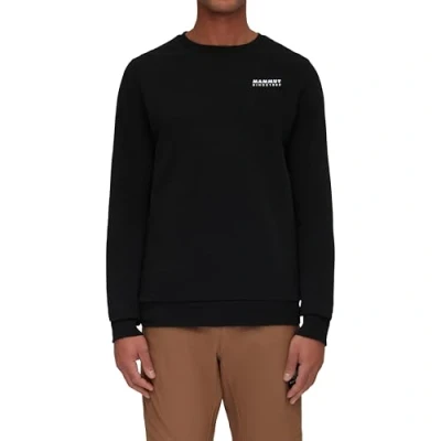 Abbildung von Mammut CORE CREW NECK Sweatshirt, Herren, Größe: Medium, Black