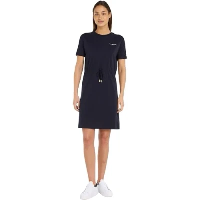 Abbildung von Tommy Hilfiger 1985 MINI CORP Jerseykleid, Damen, Größe: XS, Desert sky