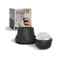 Abbildung von Sharper Image Massageball Kalte Ganzkörper Fitness Massagekugel, mit Griff und Saughalterung
