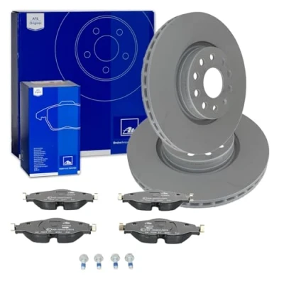 Abbildung von Generic ATE Bremsscheiben 312mm + Beläge vorne passend für Caddy 4 auch Alltrack