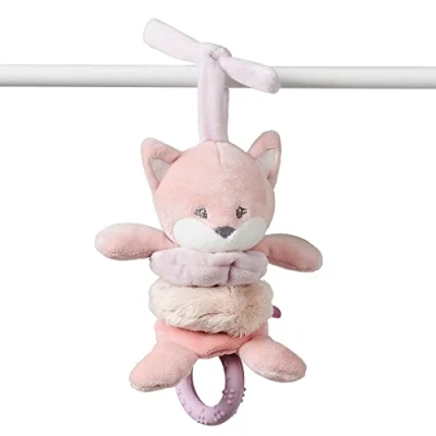 Abbildung von Nattou Alice &amp; Pomme Vibrierendes Hängespielzeug Fuchs Alice, Altrosa, Babyspielzeug