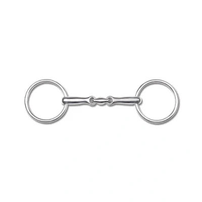 Abbildung von Pony Wassertrense doppelt gebrochen Edelstahl 14mm