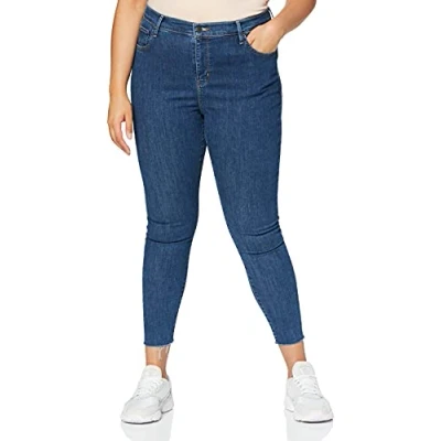 Abbildung von Levi&#039;s plus 720 HIGH RISE Super Skinny Jeans Fit, Damen, Größe: 56x34, Echo stonewash