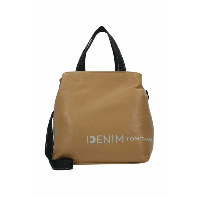 Abbildung von TOM TAILOR Denim Marlow Damen Shopper Umhängetasche Reißverschluss Klein Braun