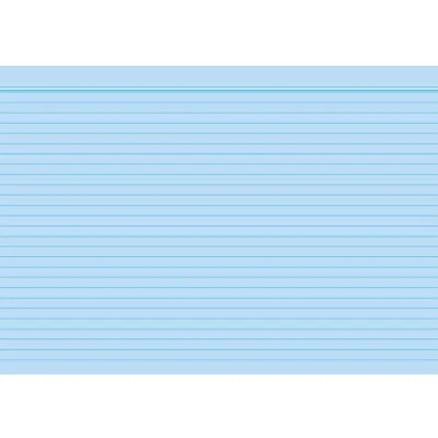 Abbildung von RNK Karteikarten A8 liniert 170 g/qm blau VE=100 Stück