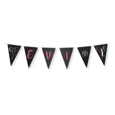 Abbildung von Chalkboard Flags
