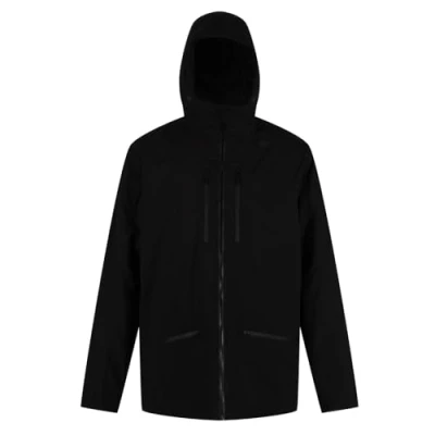 Abbildung von Pulton II ISOTEX wasserdichte, atmungsaktive Stretch Kapuzenjacke für Herren. Mit Taschen und getapten Nähten. Zum Wandern geeignet.