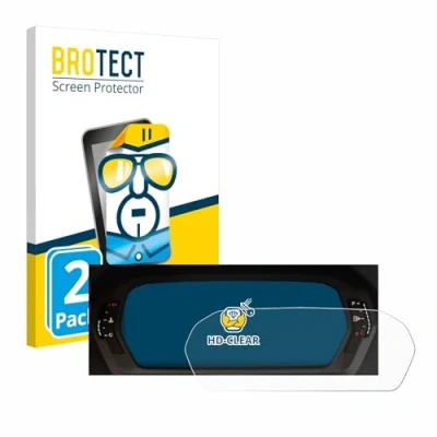 Abbildung von BROTECT (2 Stück Schutzfolie für Audi A3 2023 Virtual cockpit Plus Displayschutz Folie Ultra Klar