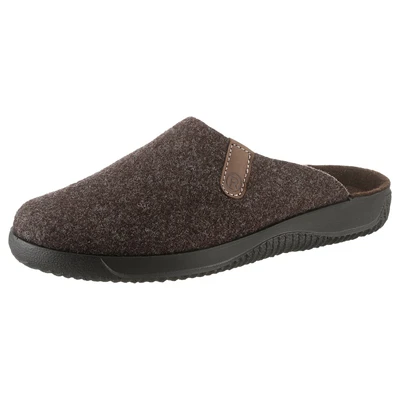 Abbildung von Rohde Pantoffel &quot;SOLTAU H&quot;, Hausschuh, Schlappen, Clog mit seitlichem Label