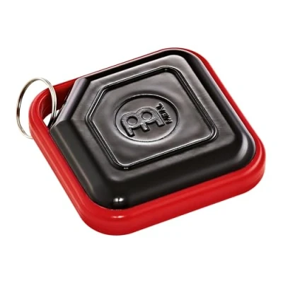 Abbildung von Meinl Percussion Schlüsselanhänger Shaker Gadget Mini Musikinstrument mit Schlüsselring ABS Kunststoff, Schwarz (KRS BK)