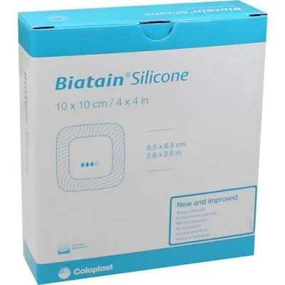 Abbildung von Biatain Silicone Schaumverband 10x10 cm 10 St