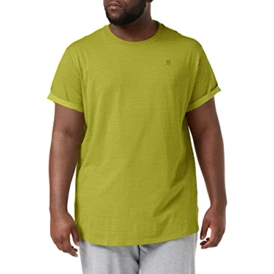 Abbildung von G STAR RAW Herren Lash T Shirt, Mehrfarben (fresh olive htr D16396 D176 1633), S