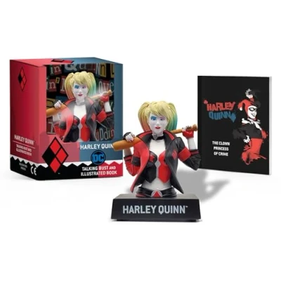 Abbildung von Harley Quinn Talking Figure and Illustrated Book (RP Minis)