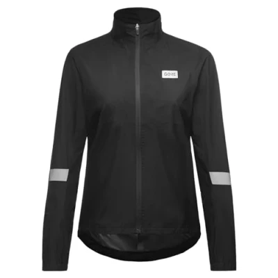 Abbildung von Gore Wear Stream Regenjacke / wasserabweisende Jacke, Damen, Größe: 38, Black