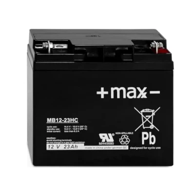 Abbildung von Akku kompatibel GP12170 12V 23Ah wie 17Ah AGM Blei Batterie wiederaufladbar