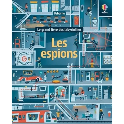 Abbildung von Les espions Le grand livre des labyrinthes