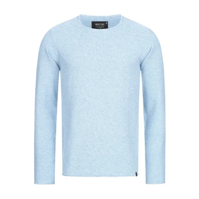 Abbildung von Indicode Jeans Loakim Strickpullover, Herren, Größe: Small, Blue wave
