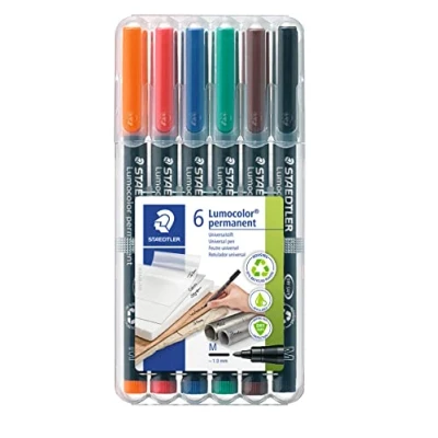 Abbildung von Lumocolor M permanent Box 6 st