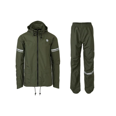 Abbildung von Original Regenanzug Essential Army Green L
