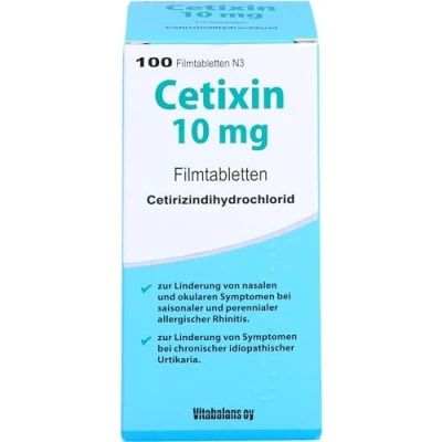 Abbildung von Cetixin 10 mg Filmtabletten 100 St