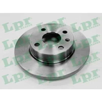 Abbildung von LPR O1013P Bremsscheibe 240 10 4 voll OPEL: Tigra Twintop, Corsa C Schrägheck, С Kastenwagen