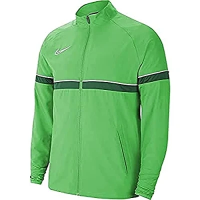 Abbildung von Nike Performance Fussball Academy Trainingsjacke für Kinder, Größe: 158 170, Gruenweiss