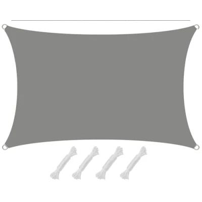Abbildung von AMANKA Sonnensegel UV Wasserdicht 1 x 2m Rechteckig, Sonnenschutz Garten Terrasse