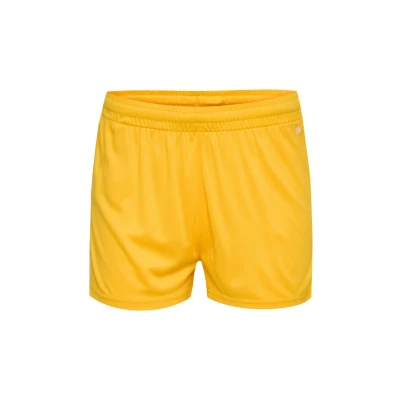 Abbildung von Hummel CORE kurze Sporthose, Damen, Größe: 40, Sports yellow